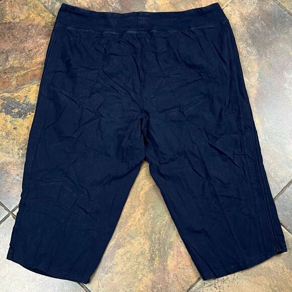 Danskin Navy Blue Cropped Active Pants 2X - Picture 7 of 9